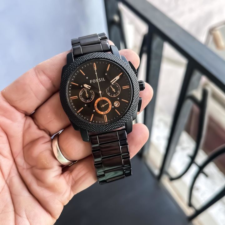 Fossil men's chain Watch resellin also available uploaded by business on 7/23/2021