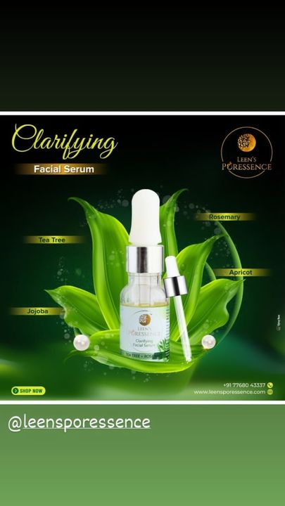 Leens Poressence Clarifying facial serum uploaded by business on 7/23/2021