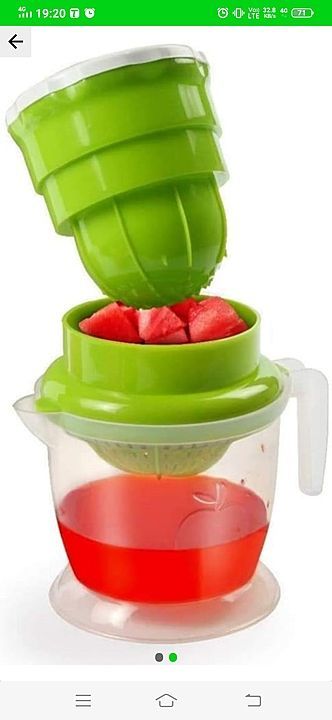Plastic juicer uploaded by business on 8/24/2020