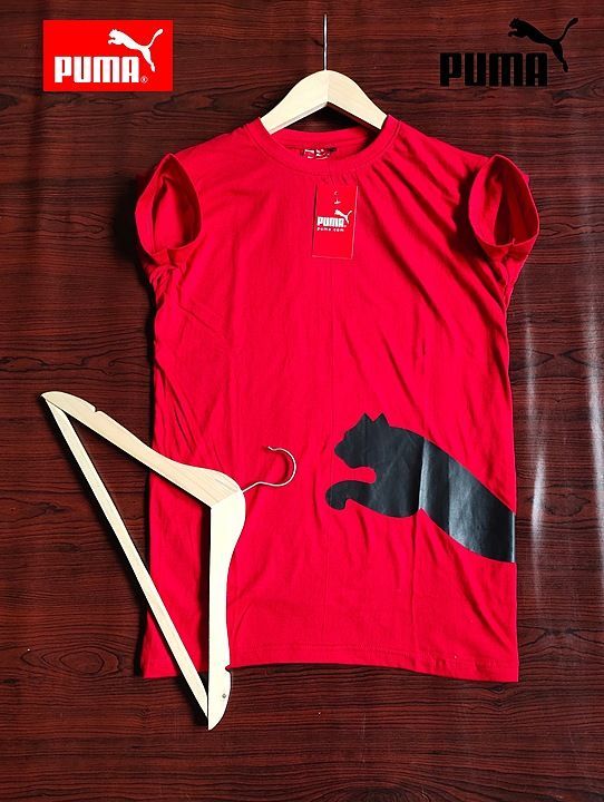 Puma cotton t-shirt with 6 colors... Size L, Xl only uploaded by Owais shah clothing brand on 8/24/2020