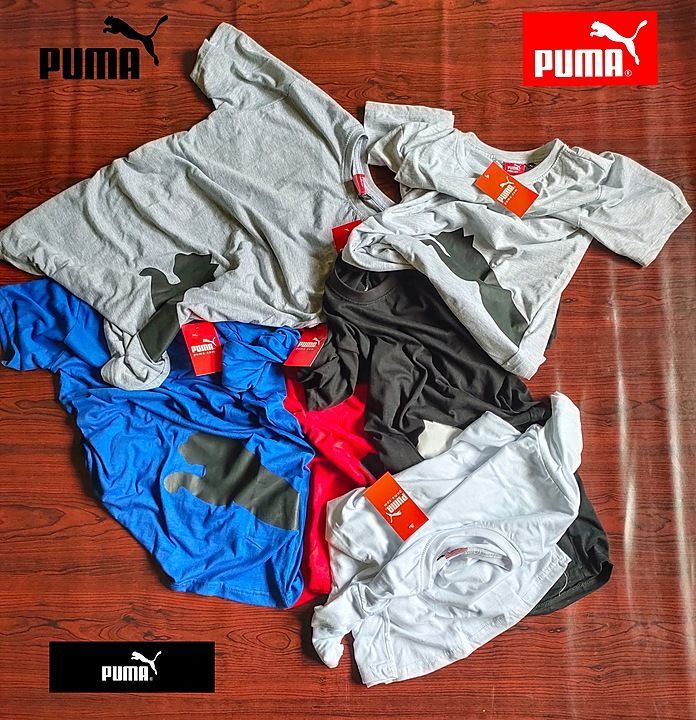 Puma cotton t-shirt with 6 colors... Size L, Xl only uploaded by Owais shah clothing brand on 8/24/2020
