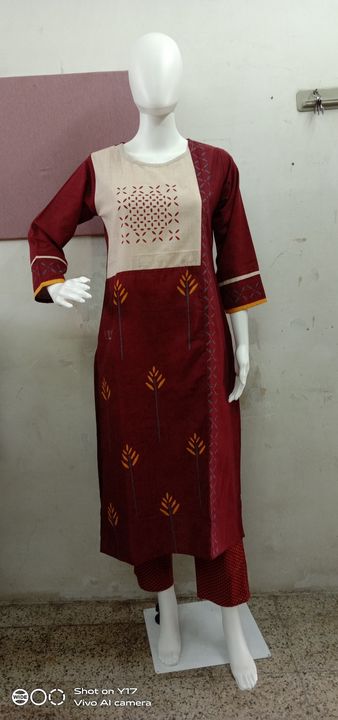 Block printed traditional kurti  uploaded by business on 7/23/2021
