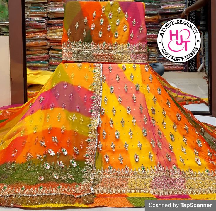 Rajputi poshak uploaded by H.J. Textiles on 7/24/2021