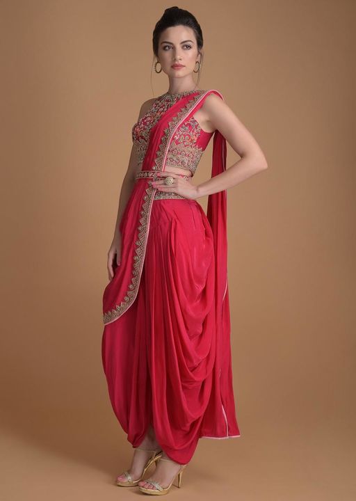 Indo-western dress uploaded by Shoppinguru corporation on 7/24/2021