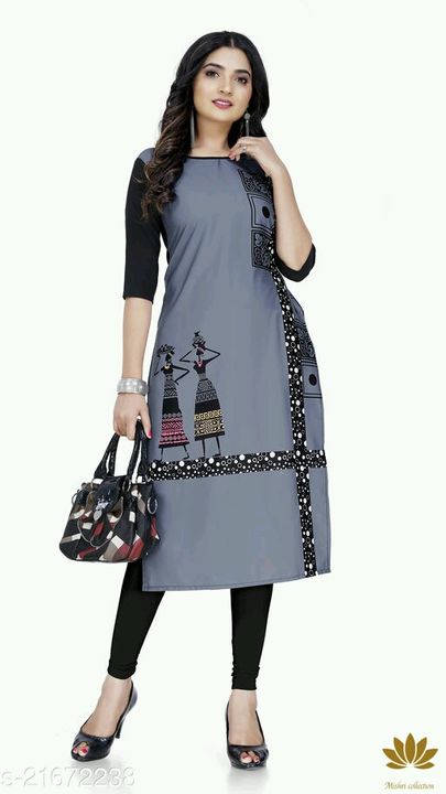 Printed kurtis  uploaded by Mishri collection on 7/24/2021