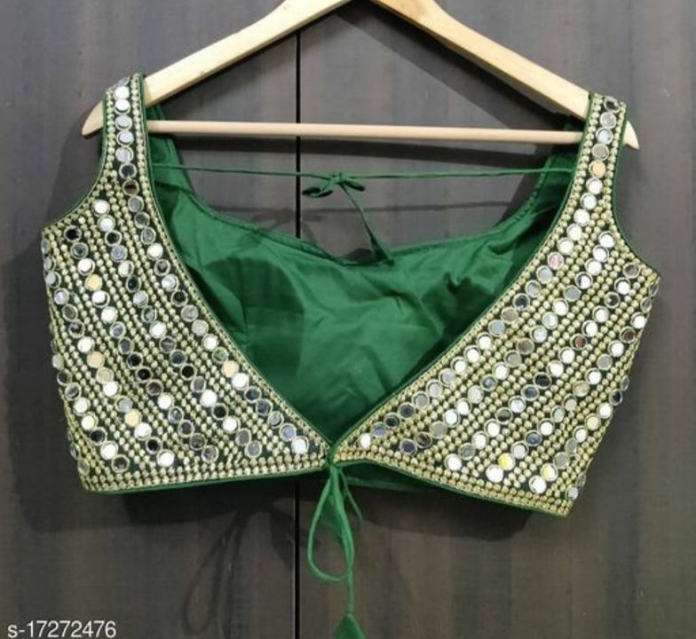 Mirror work blouse uploaded by business on 7/24/2021