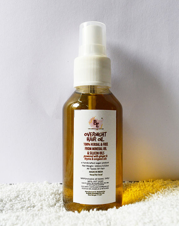 BE's OVERNIGHT HAIR OIL uploaded by BE Handcrafted Vegan Skincare on 7/24/2021