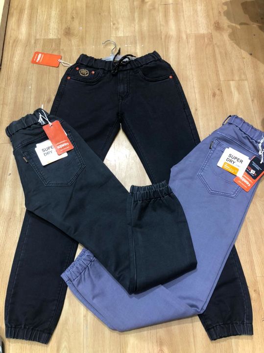 Denim joggers uploaded by business on 7/24/2021