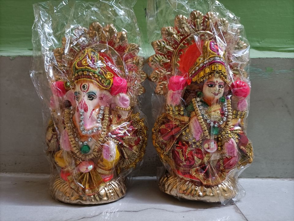 Idols Lakshmi Ganesh at wholesale rate  uploaded by Balaji sales agency on 7/25/2021