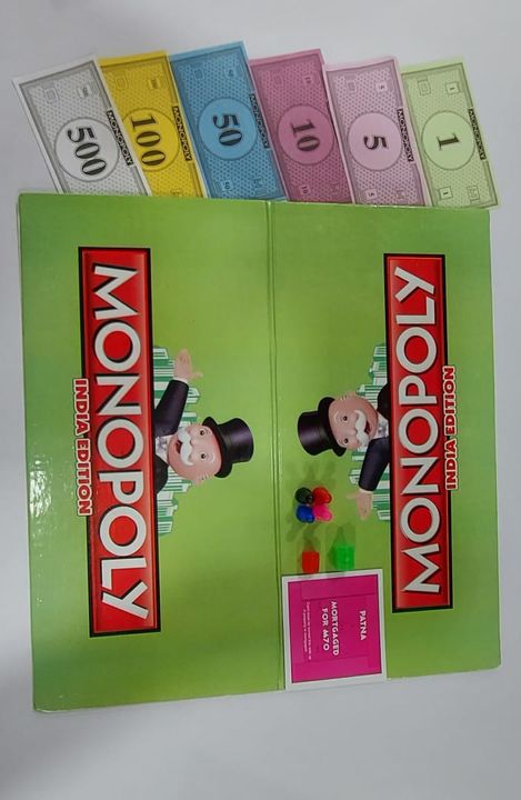Monopoly india edition uploaded by Mona beauty corner on 7/25/2021