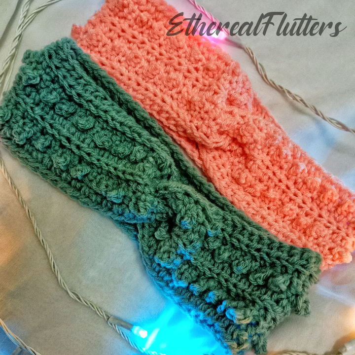 Crocheted head band uploaded by business on 7/25/2021