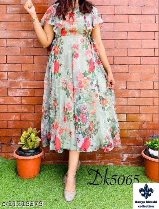 Women gowns  uploaded by Aanya khushi collection on 7/25/2021