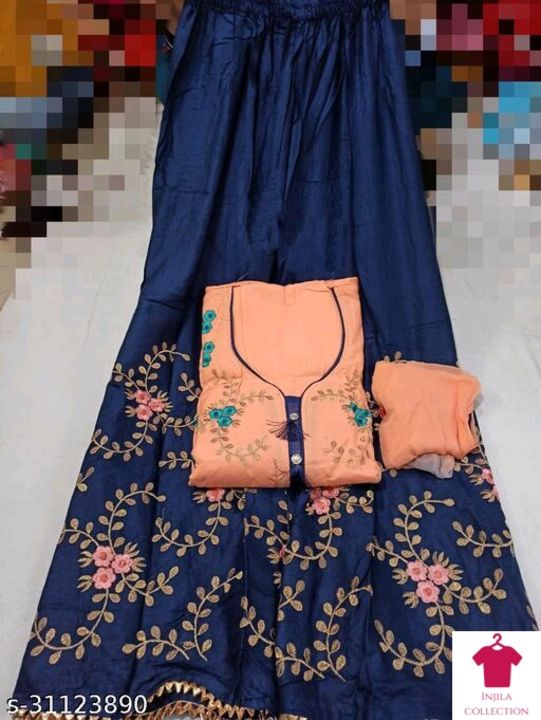 Abhisarika Pretty Salwar Suits & Dress Materials
Top Fabric: Ra uploaded by business on 7/25/2021