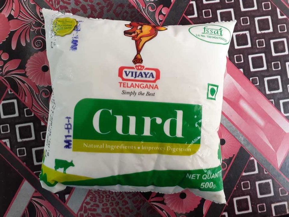 Vijaya Curd 500 gms uploaded by Vikas Intraday Trading on 7/25/2021