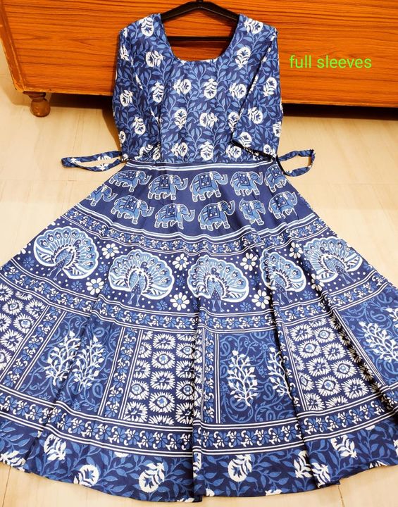 Post image We are manufacturers of Jaipuri dresses and skirts and kurtis.