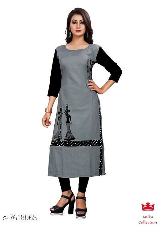 Crepe Kurti  uploaded by business on 8/25/2020
