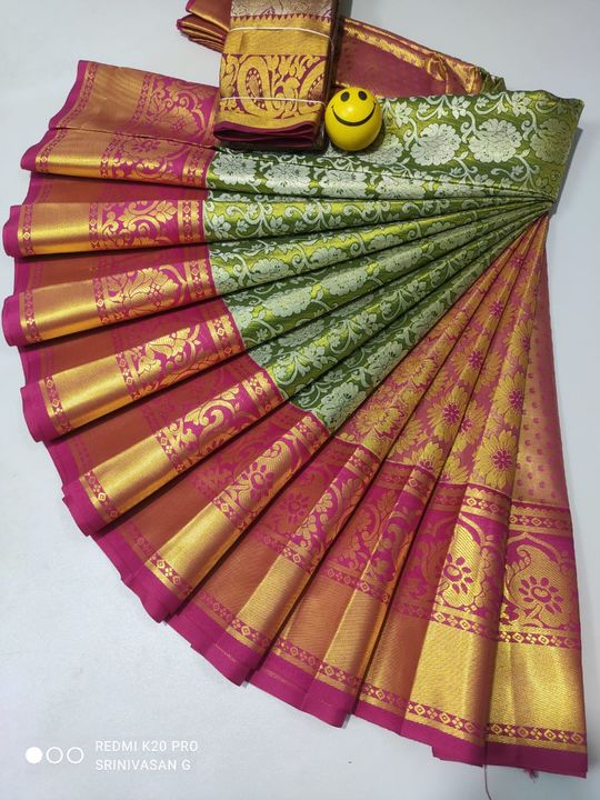 Marriage pattu silk saree uploaded by Smg collection on 7/26/2021