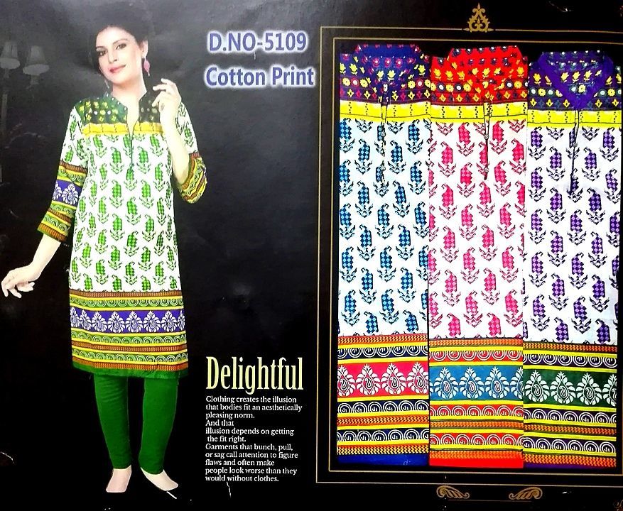Cotton Kurti's 3/4 Sleeves  uploaded by business on 8/25/2020