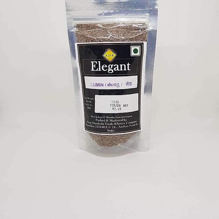 ADR ELEGANT SUPER DELUXE WHOLE JEERA CUMIN SEEDS 100 GRAMS. uploaded by business on 8/25/2020