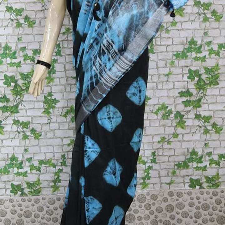 Semi linen saree uploaded by business on 8/25/2020