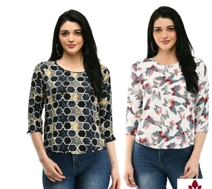 Womens Printed Casual Combo Top uploaded by Sky fashions on 7/26/2021
