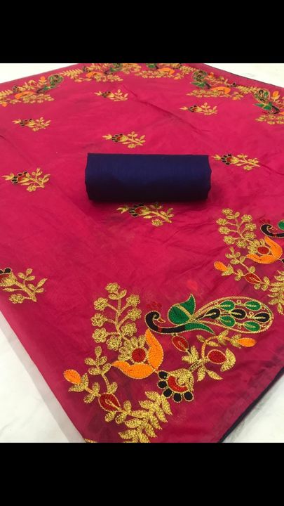 Pink peacock saree  uploaded by business on 7/26/2021