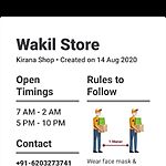 Business logo of Wakil store 