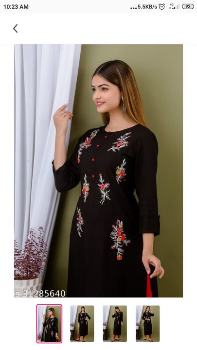 Embroidery kurti uploaded by M Hasnain collection on 7/27/2021