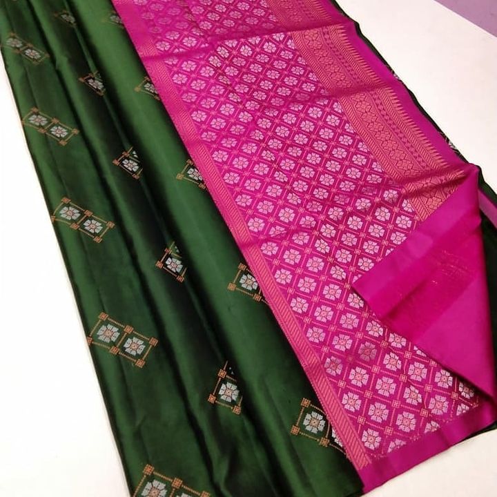 Softlichisilk saree free shipping uploaded by Lady queen on 7/27/2021