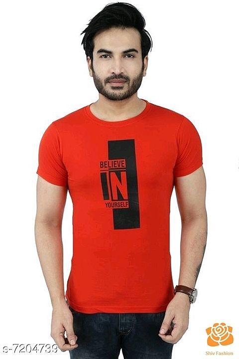 DDKD Printed Men Round Neck Multicolor T-Shirt  uploaded by Shiv Fashion  on 8/25/2020