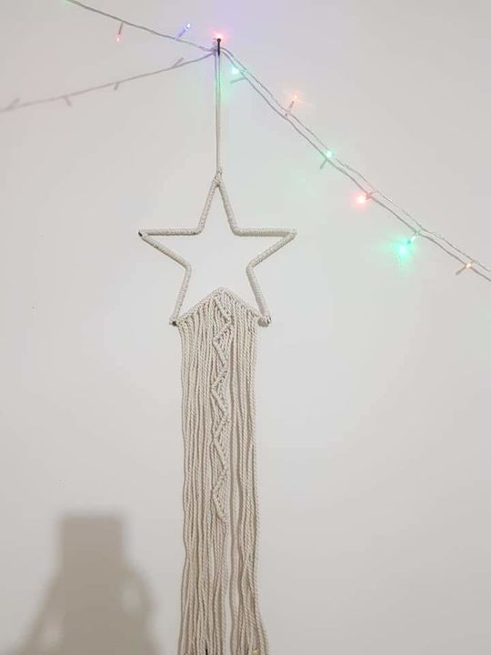 Star wall hanging  uploaded by Macrame Products on 7/27/2021