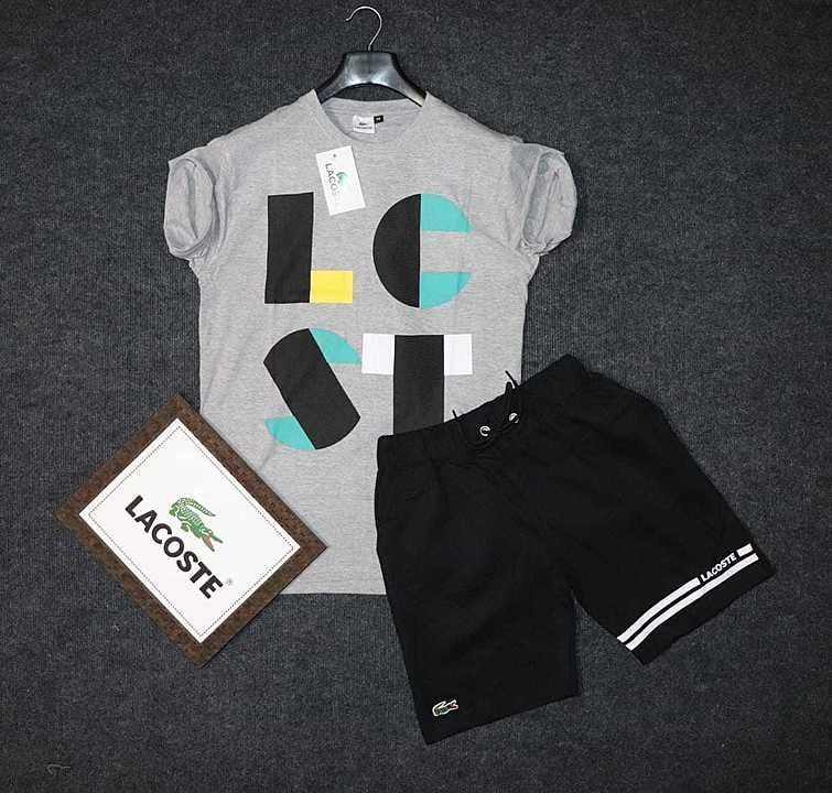 LACOSTE  T-SHIRT AND SHORTS CHADDO NIGHT DRESS uploaded by business on 8/25/2020