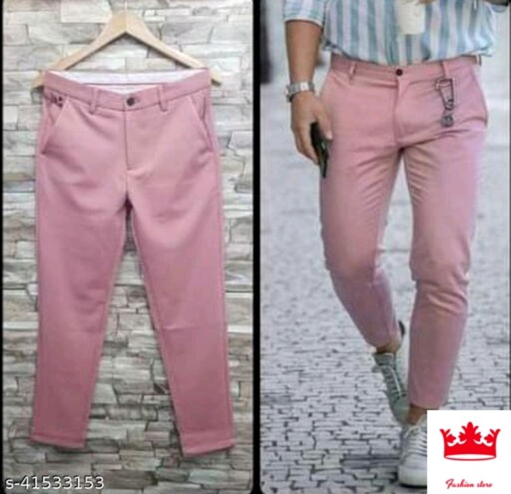 TrenCatalog Name:*Designer Trendy Men Trousers uploaded by Fashion store on 7/27/2021