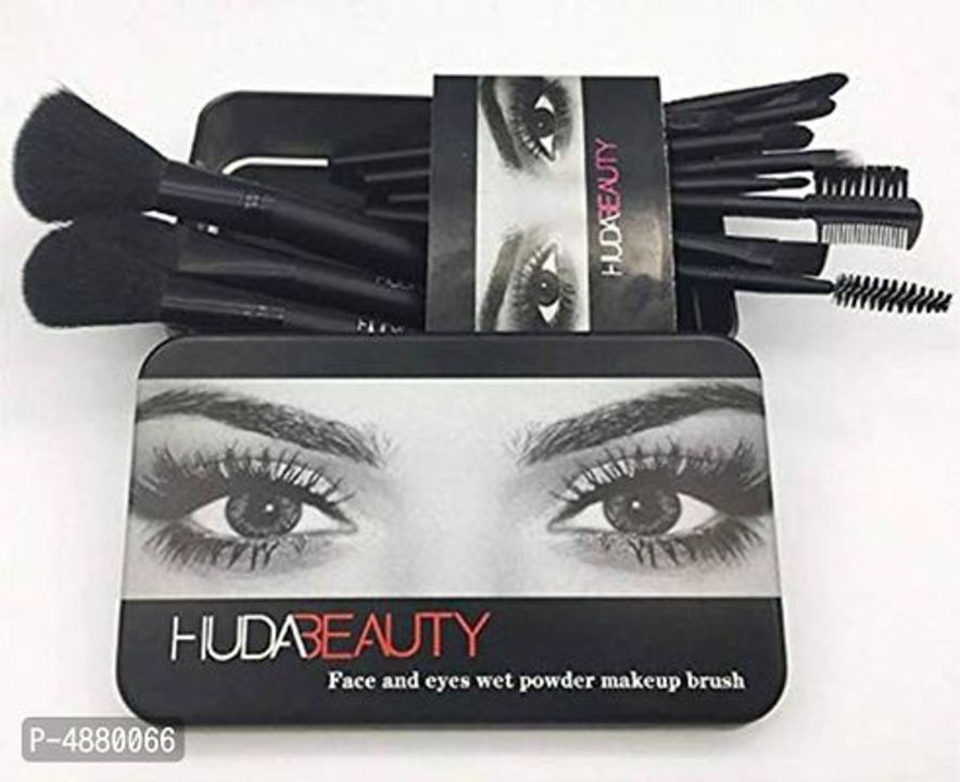 Hudda beauty make up brush set  uploaded by business on 7/27/2021