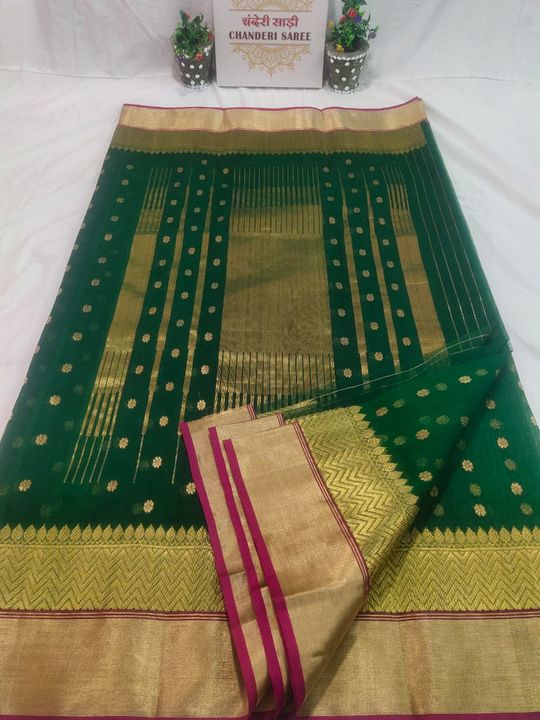 Post image What’s app +916263924633
Call on +918103199902
Email - museransari@gmail.com
Chanderi Silk Saree 
Light And Easy to wear Shipping Across India...🌍
Material - Chanderi mercerize Silk 
Total Saree Length - 6:30 meter/5.50 meter Saree
Blouse - 80cm( Running blouse) 
Payment - Bank transfer/ PayTM