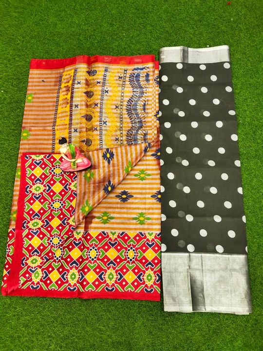 Post image Uppada tissue cloth offer sarees buy 1 get 1 free contact number 9043336669