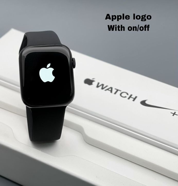 I watch series-6 with apple logo  uploaded by business on 7/27/2021