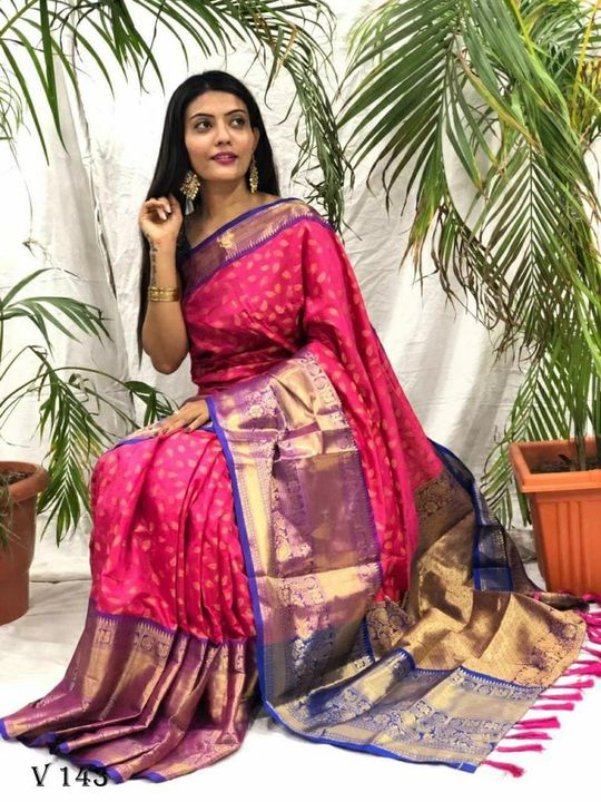 Kanchipuram sarees uploaded by Puspanjali Couture on 7/27/2021