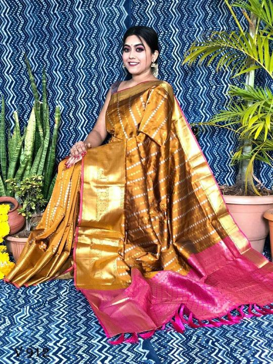 Kanchipuram sarees uploaded by Puspanjali Couture on 7/27/2021