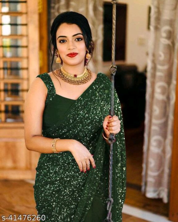 Party saree uploaded by business on 7/28/2021