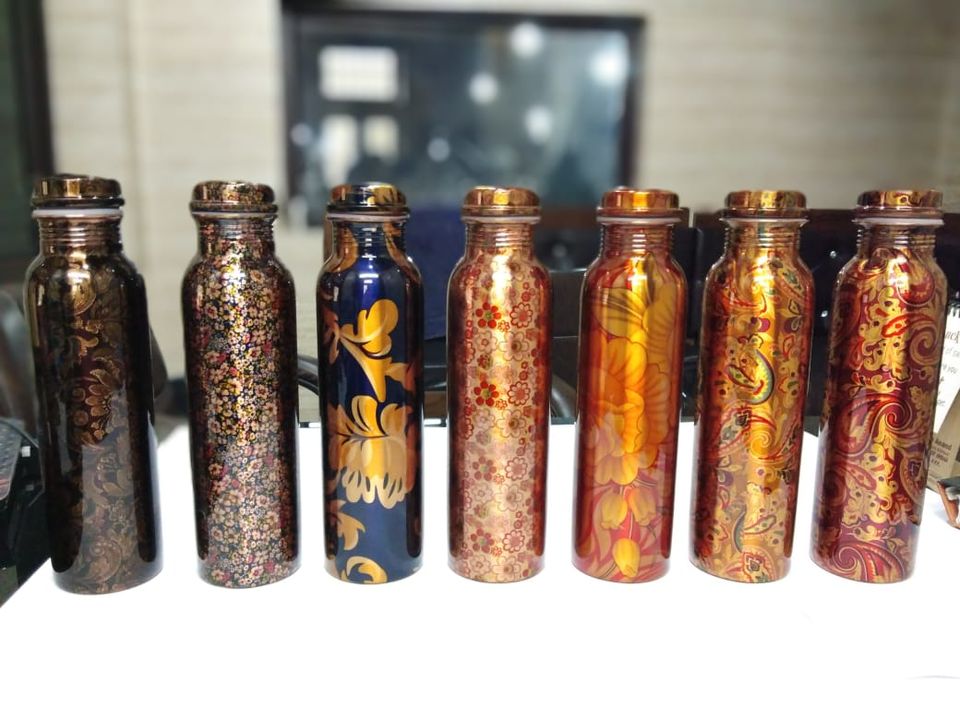Copper water bottles. uploaded by business on 7/28/2021