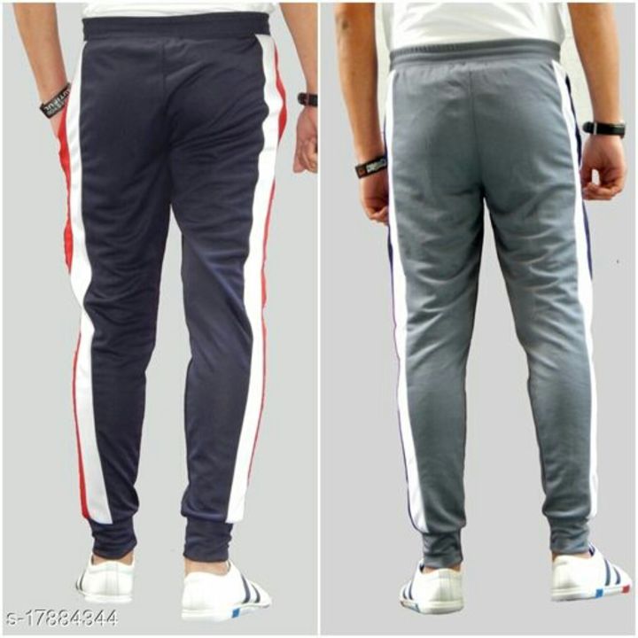 Pack of 2 Color Block Dry Fit Polyster Honey Comb Track Pants
 uploaded by business on 7/28/2021