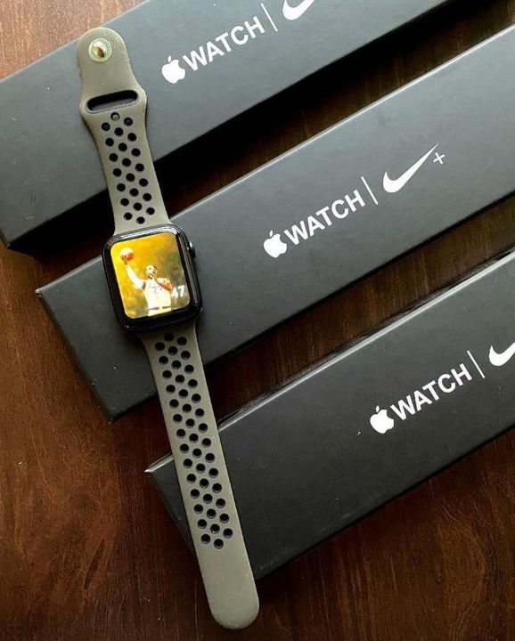 Post image ✔️Series 6 iWatch Nike edition
-Full screen -Set wallpaper -Crown Working ✅
COD AVAILABLE (EXTRA CHARGE)
