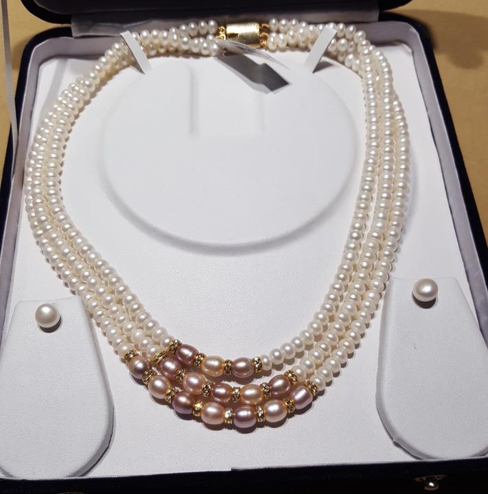 Pearl jewelry uploaded by Gurukirpa Fashions on 7/28/2021