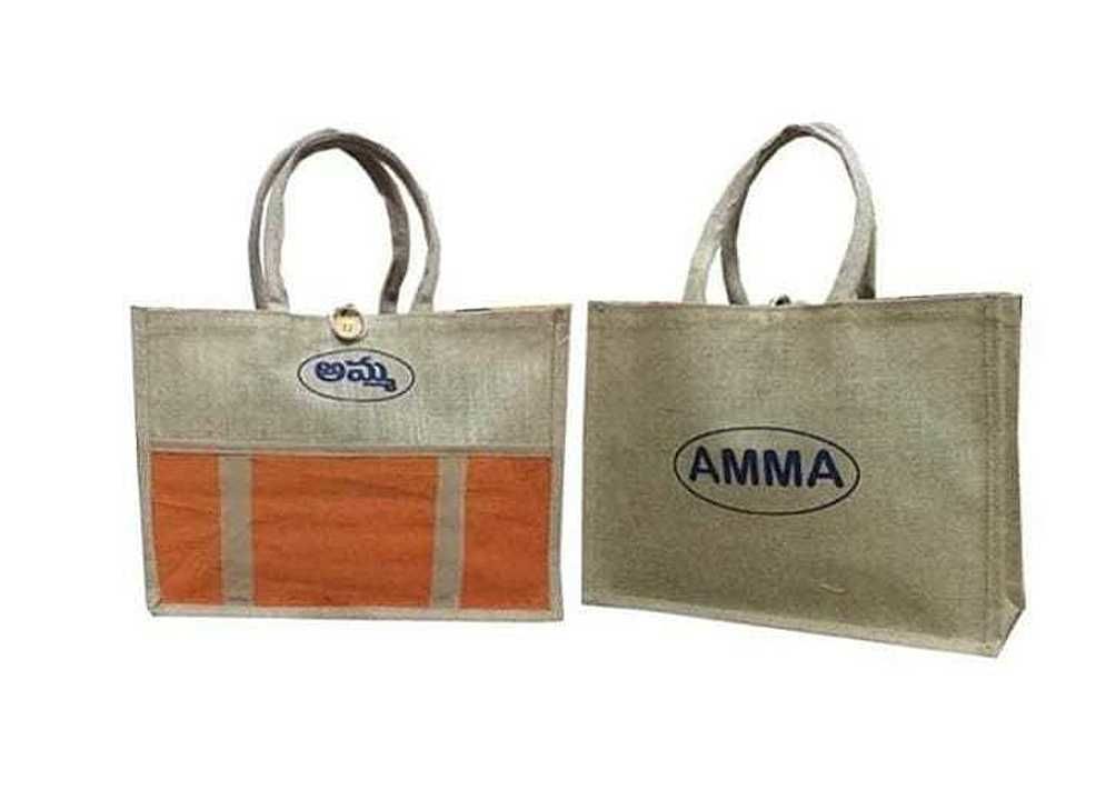 Jute hand bags uploaded by Sana packaging  on 8/25/2020