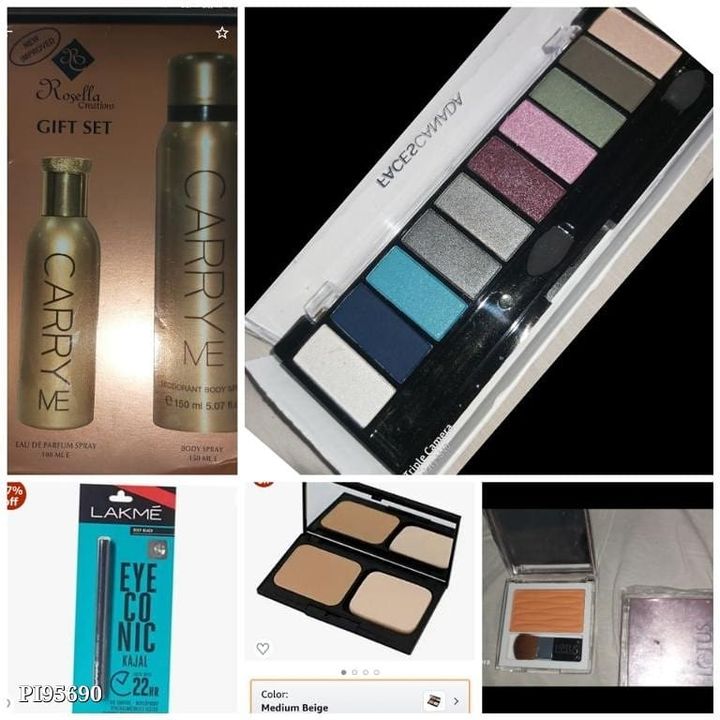 makeup combo uploaded by pink Rose fashion Store  on 7/28/2021