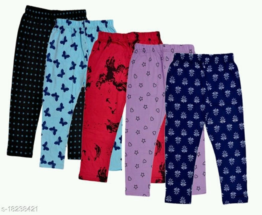 KAVYA Girls Cotton Printed 3/4th Leggings Pants Capri (Pack of 4)
Fabric: Cotton
Pattern: Printed
Mu uploaded by business on 7/28/2021