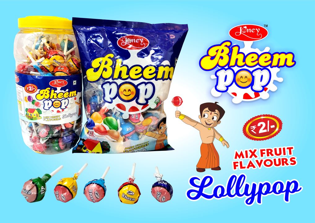 LOLLIPOP MIX FLAVOUR 2RS uploaded by JAIN CONFECTIONERY on 7/28/2021
