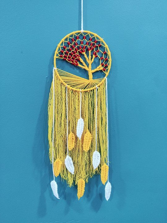 Wall hanging cum Dream catcher uploaded by PB Art and Craft on 7/28/2021