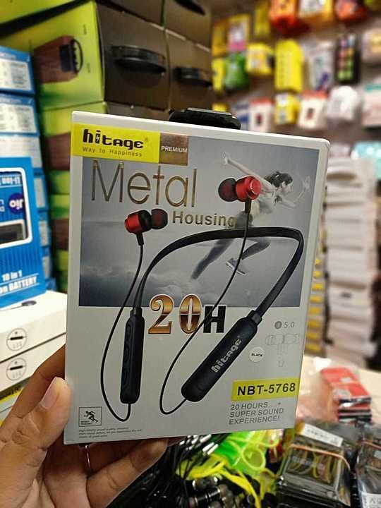 Hitage bt nekband metal 20h betri bekup
NBT 5768 uploaded by Mobile accessories  on 8/26/2020